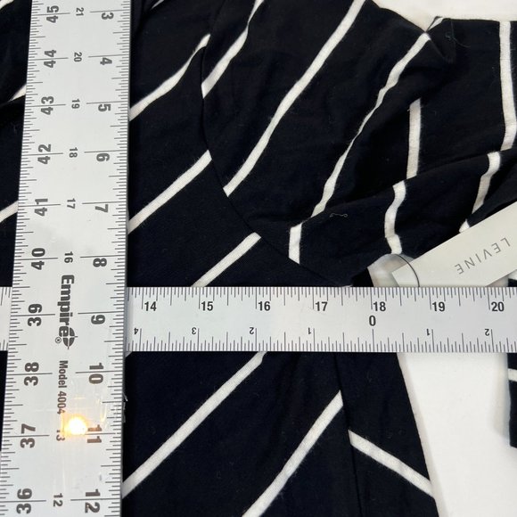 Larry Levine Women's Size Small Striped Shirt - Picture 9 of 10